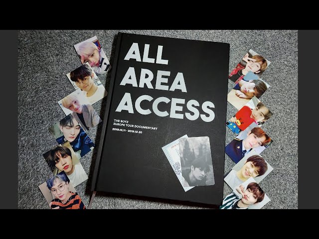 UNBOXING THE BOYZ 더보이즈 EUROPE TOUR 2019 PHOTOBOOK 'AAA' (ALL