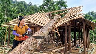 Part 2: Cutting Down a Giant Tree to Build a New Roof for an Old House