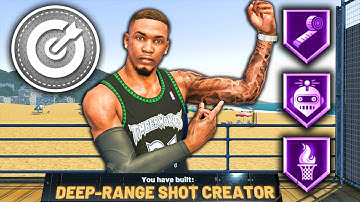 Deep Range Shot Creator GOATED !?! On NBA 2k21 Best Build | D