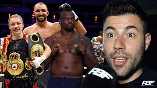 BEN SHALOM REACTS TO HUGHIE FURY CALLING OUT DILLIAN WHYTE, LAUREN PRICE BEATING JESSICA MCCASKILL