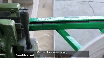 Automatic loading and unloading machine with centerless grinder