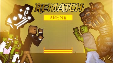 POOPY JOIN THE MECH WAR BATTLE PART 6 | MELON PLAYGROUND