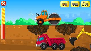 Jogo Builder Game - Jogo de construir - Juego de Constructor  - carregando terra - rolo compactador screenshot 2