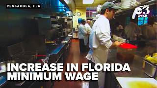 Florida minimum wage rises to $15 for non-tipped workers, $11.98 for tipped