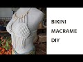 Hướng dẫn làm chiếc macrame bikini đi biển - Macrame Top Bikini easy to do it yourshelves