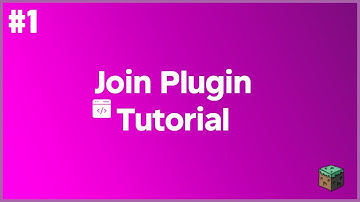 Join Plugin tutorial (1.8 - 1.17) Spigot/Bukkit | Highly Optimized