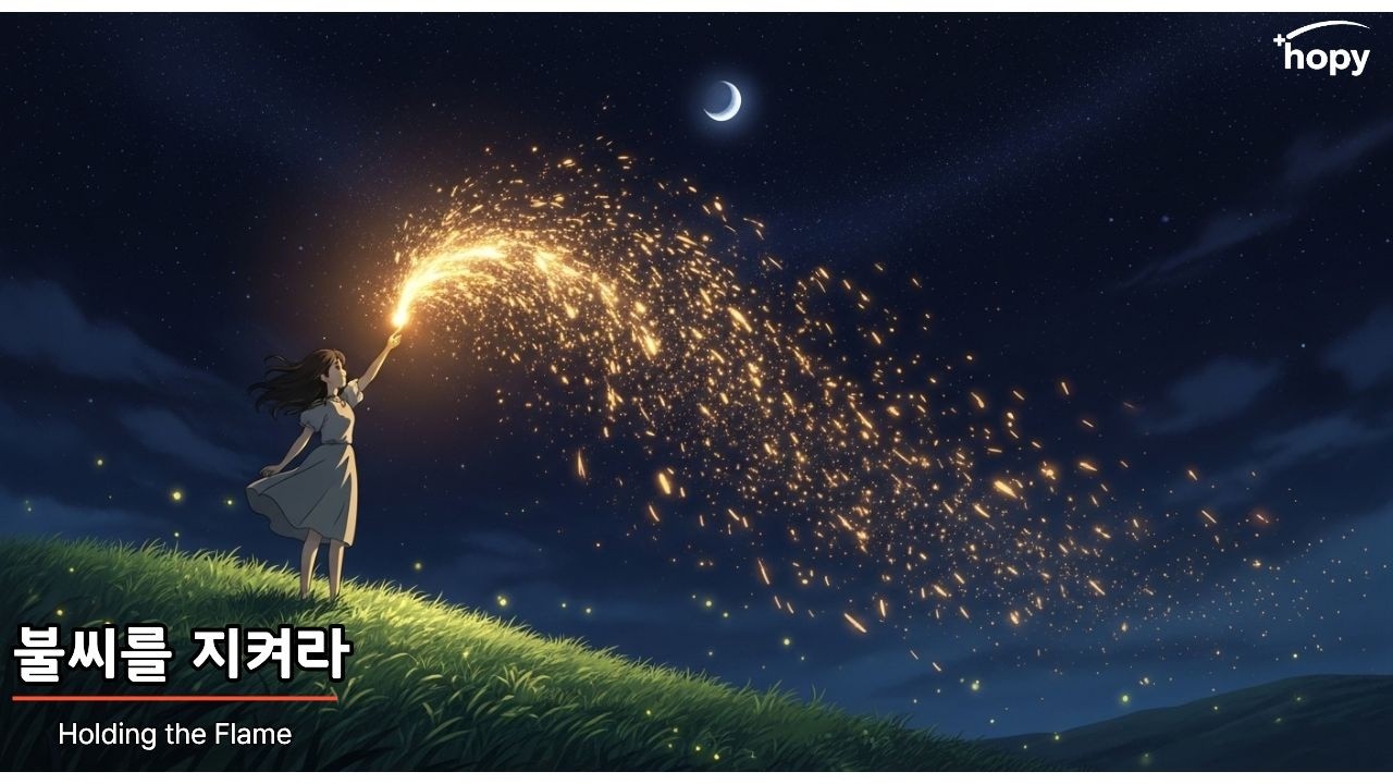 불씨를 지켜라 _가장 캄캄한 순간, 당신의 마음속 불씨는 안녕한가요?