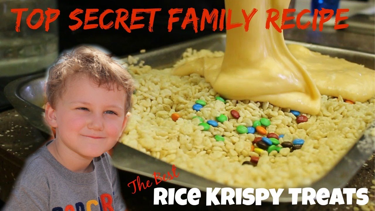 THE BEST RICE KRISPY TREATS RECIPE