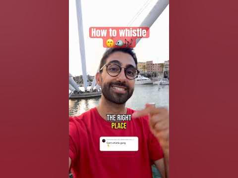 🤯Watch THIS if you can't whistle 😙🎶 How To Whistle tutorial #shorts #