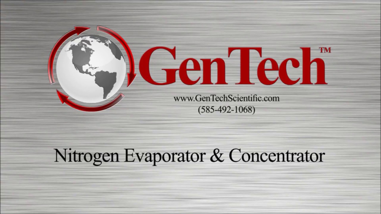 Sample & Solvent Evaporator by Nitrogen Purging YouTube