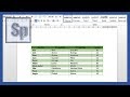 Word - Crear y editar tablas en Word. Tutorial en español HD