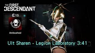 【TFD】Ult Sharen - Legion Laboratory 3:41 (Patch 1.3.22)