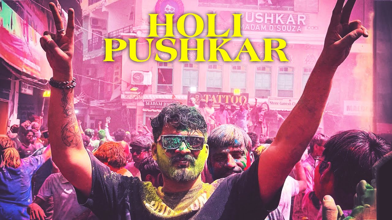 Rajasthan’s Most Vibrant Festival | PUSHKAR KI HOLI