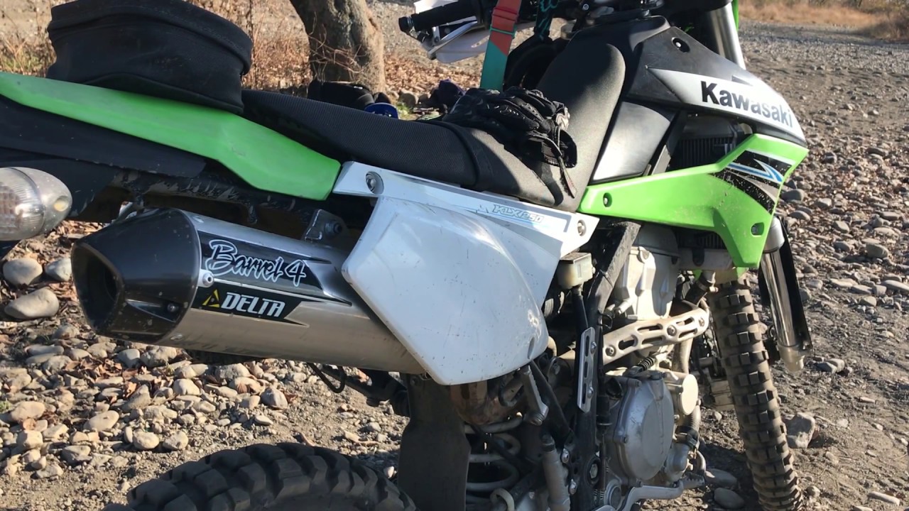 バイクの音】KLX250 DELTA BARREL4 - YouTube