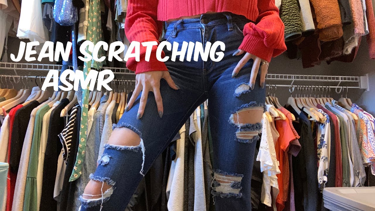 ASMR | aggressive jean scratching | custom video for Cameron | ASMRbyJ