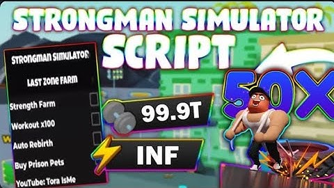 *NEW* Strongman Simulator Script (PASTEBIN 2025) (FAST AUTOFARM, PETS, AUTO REBIRTH)