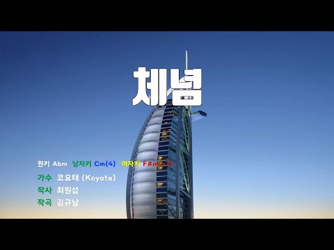 [은성 반주기] 체념 - 코요태(Koyote)