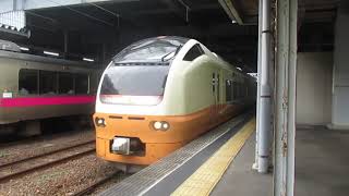 【ニイU-104編成】E653系1000番台新ニイU-104編成特急いなほ号羽越本線新潟行秋田駅発車