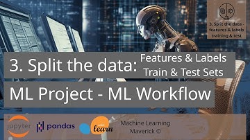 Machine Learning Project - 3. Split data - features, labels; training, test sets | Practice & Theory