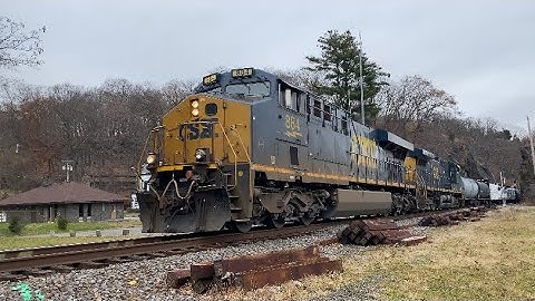 CSX Manifest at Mine Dock Park! (11/26/23)