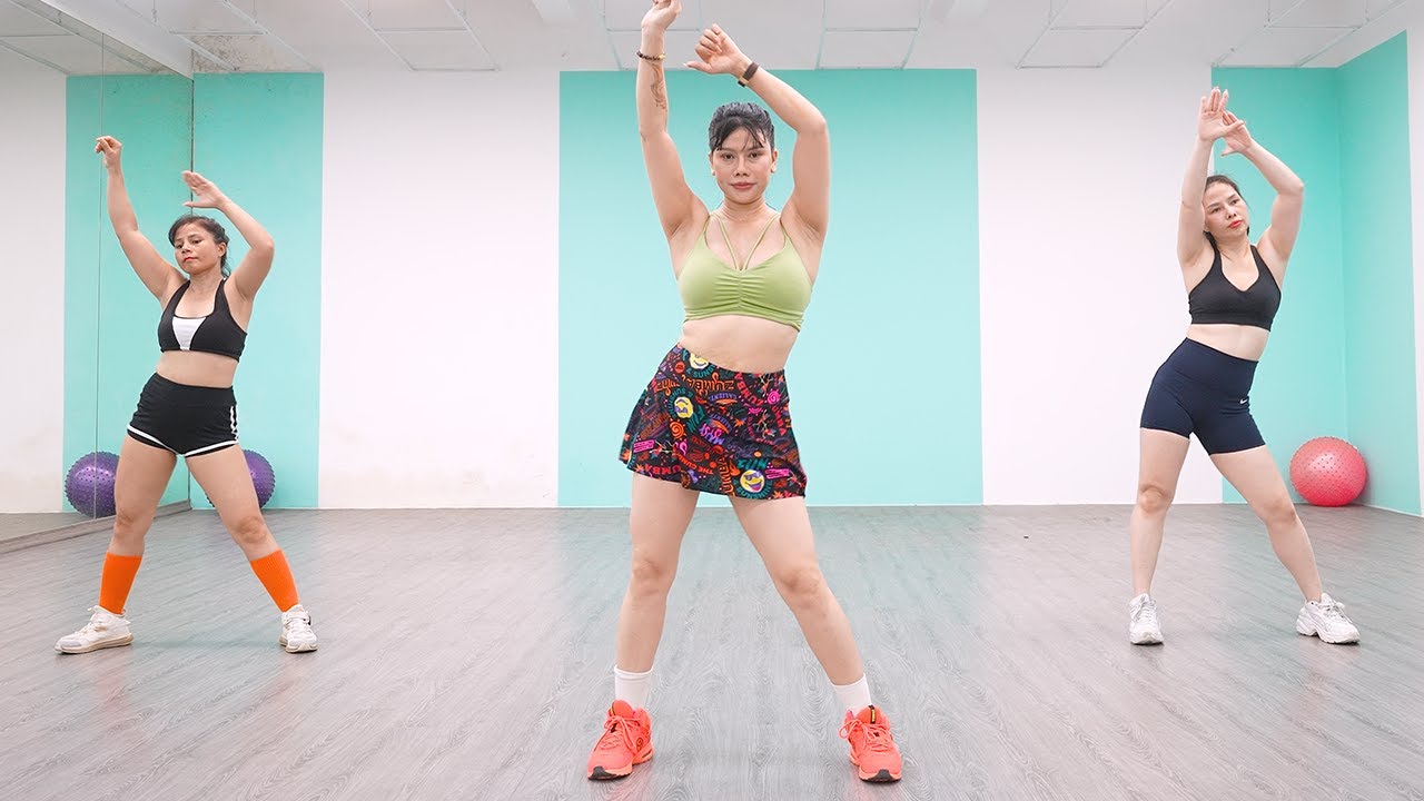 Упражнения для сжигания жира на животе! Аэробные тренировки для быстрого похудения дома.