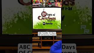 Abc Familys 25 Days Of Christmas 2000s Tv Promo  Jbucks Retro Rewind