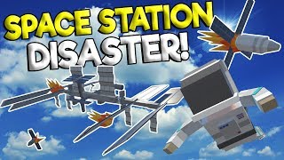 SPACE STATION CRASHES INTO CITY!  Tiny Town VR Gameplay  Oculus VR Game