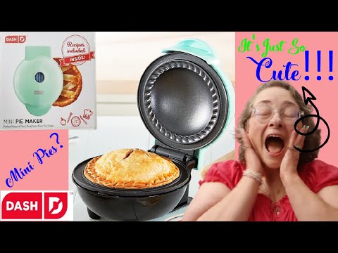 HOW TO USE THE DASH MINI PIE MAKER, Is It Worth It? Unboxing and Full  Review