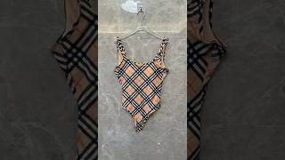 Burberry Vintage Check One-Piece Swimsuit