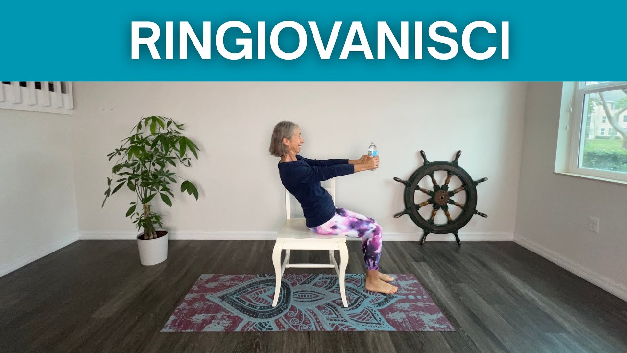 Yoga sulla sedia per ringiovanire | Pratica con ItsEly Yoga