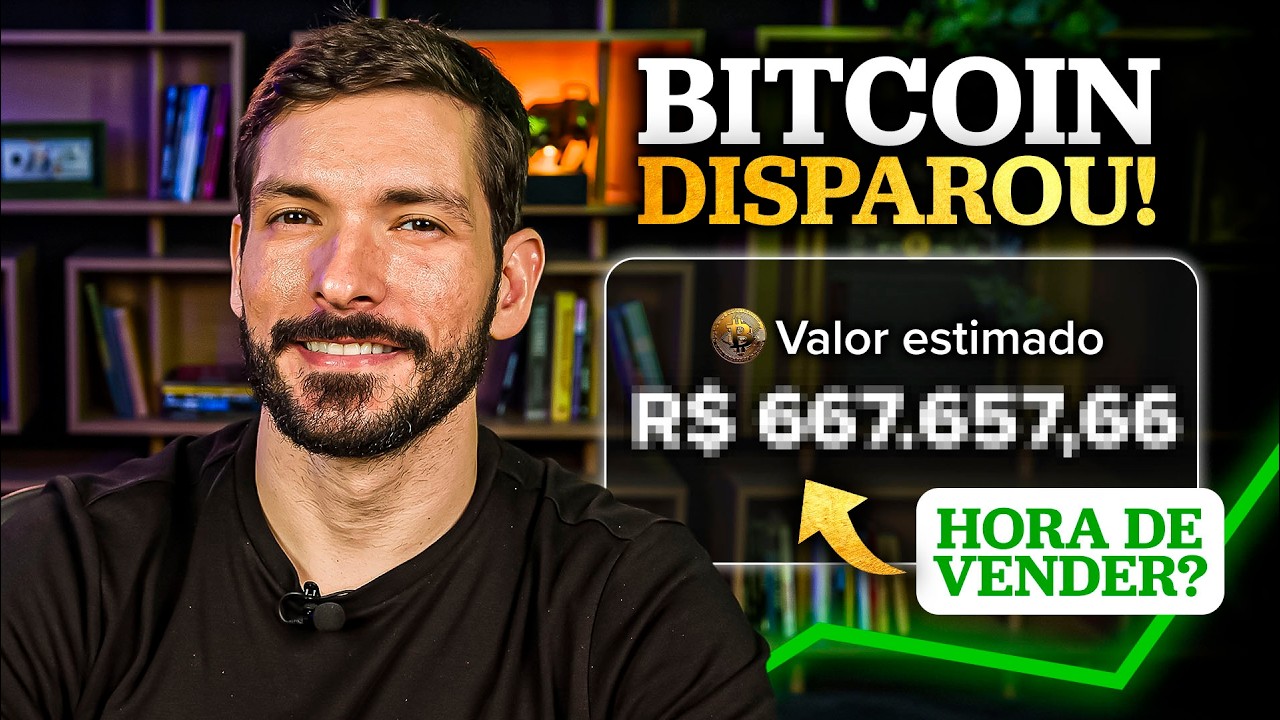 POR QUE O BITCOIN NÃO PARA DE SUBIR? | Chegou o momento de vender ou ainda  dá tempo de comprar?