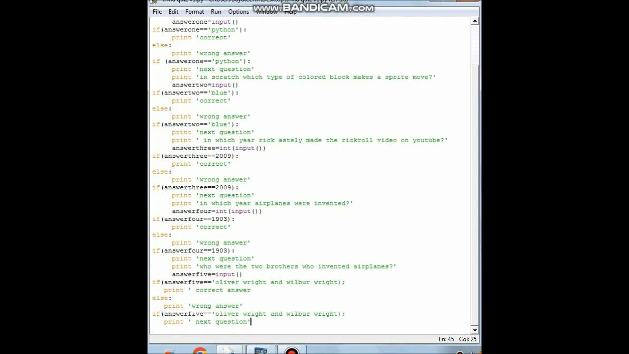 10 minutes of python coding + 10 minutes of wii music - YouTube