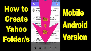 HOW TO CREATE/DELETE FOLDERs IN YAHOO MAIL | Mobile Version