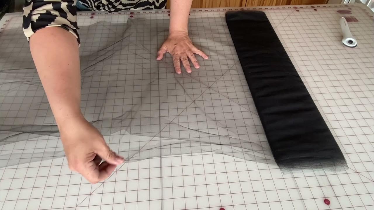 Quick & Easy Method for Cutting Tulle How to Cut Tulle for the Orchid