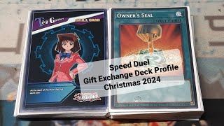 Speed Duel Gift Exchange Deck Profile Christmas 2024