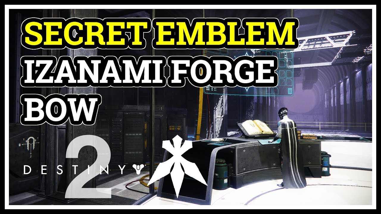 How to get Secret Emblem with Izanami Forge Bow Destiny 2 Meyrin's Vision