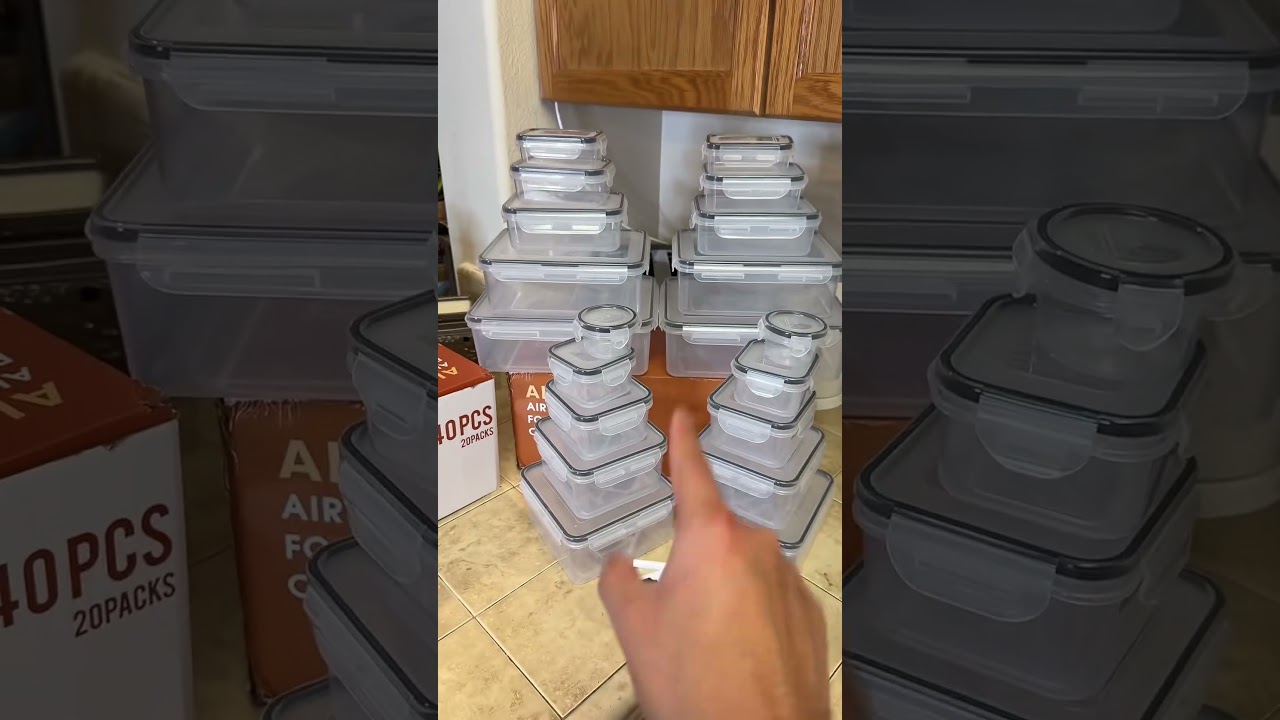 Viral 40pc BPA-Free Container Set 