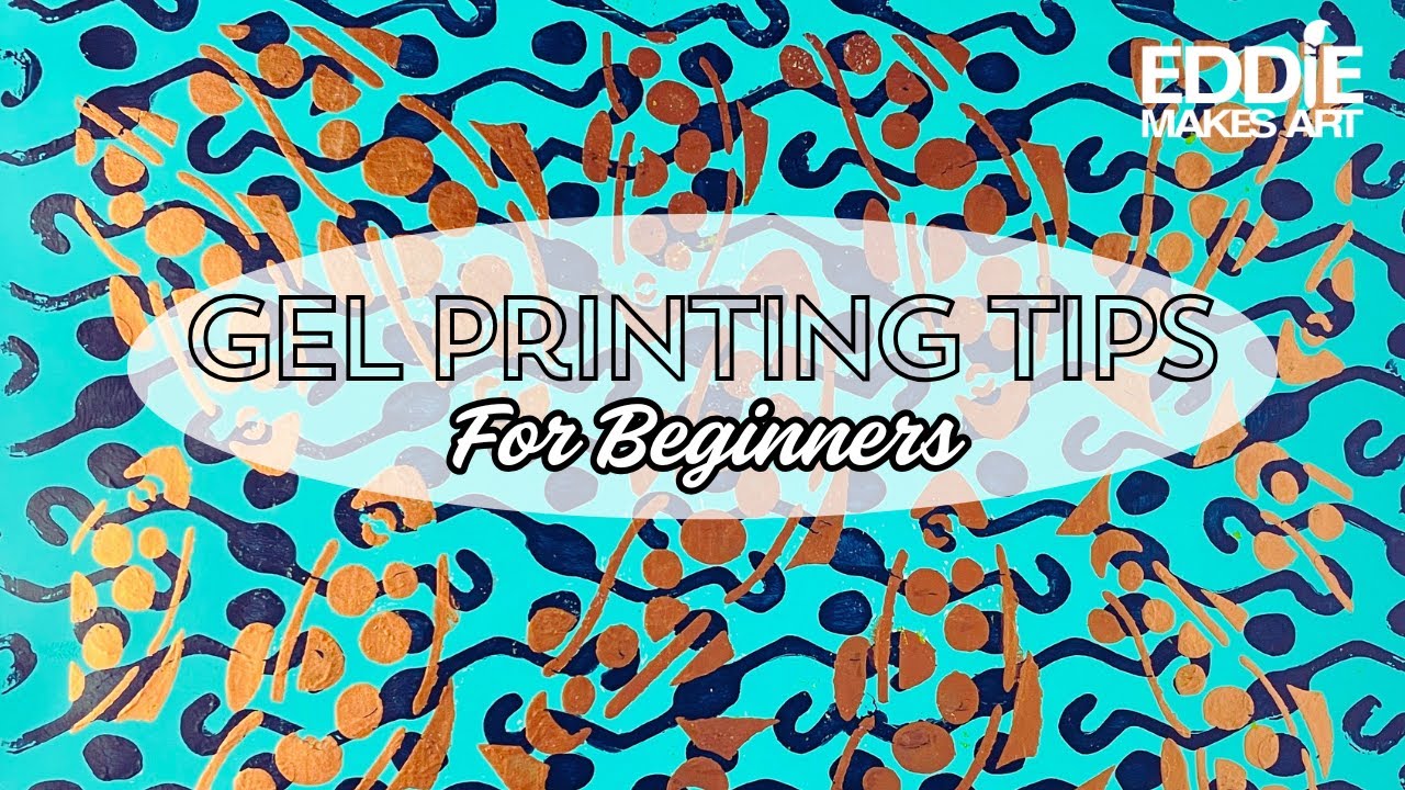 Gel Printing Tips For Beginners - YouTube