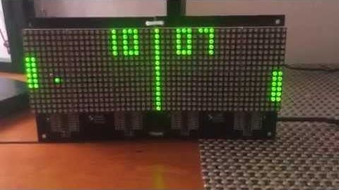 Pong Clock