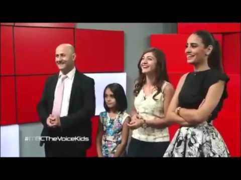 شيرين ابو سعد خدني معك ذا فويس كيدز    