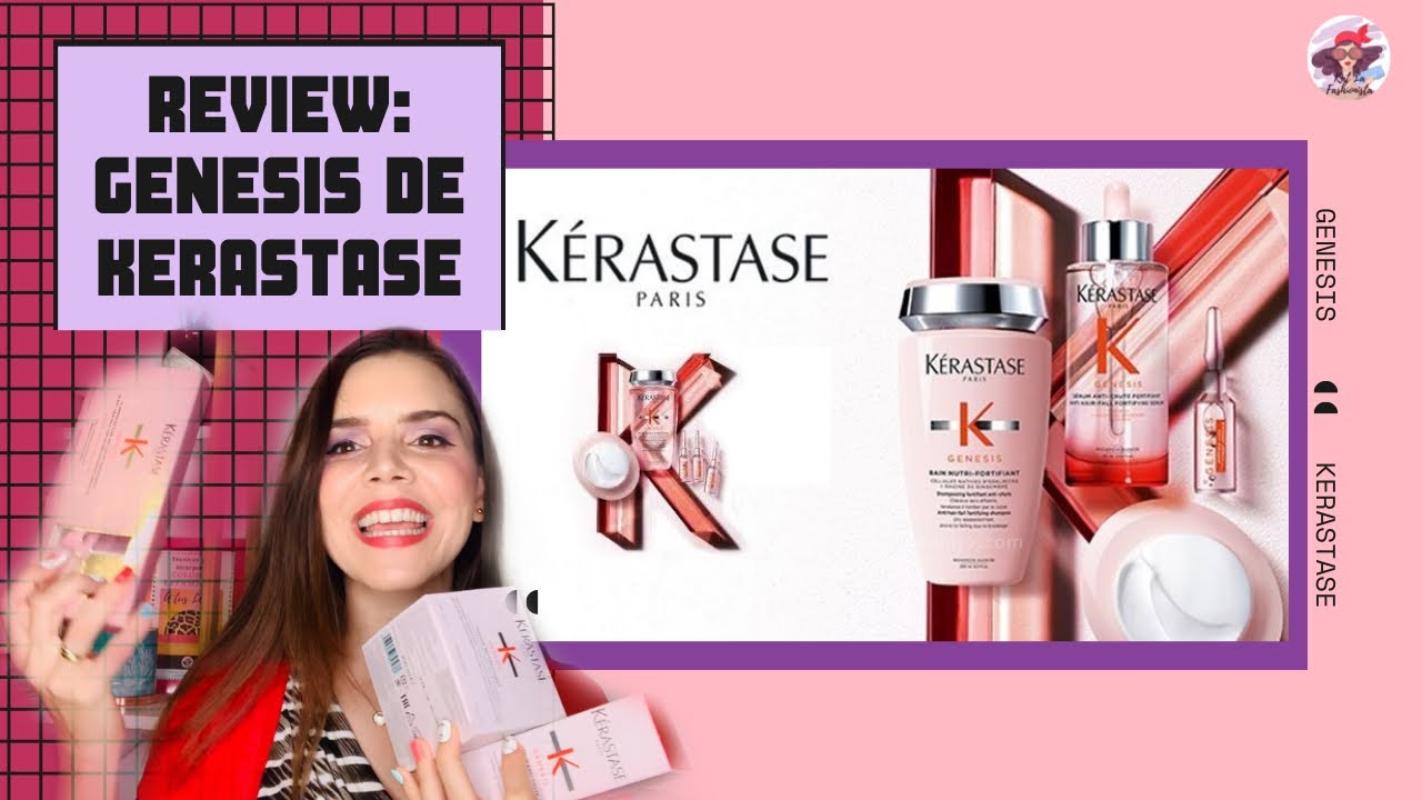 Génesis de Kérastase los mejores productos para la caída del cabello kerastase YouTube