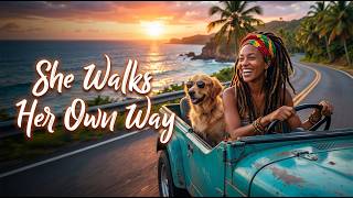ai reggae 6🌴 She Walks Her Own Way ☀️ | Female Reggae Sunset Vibes 🎶