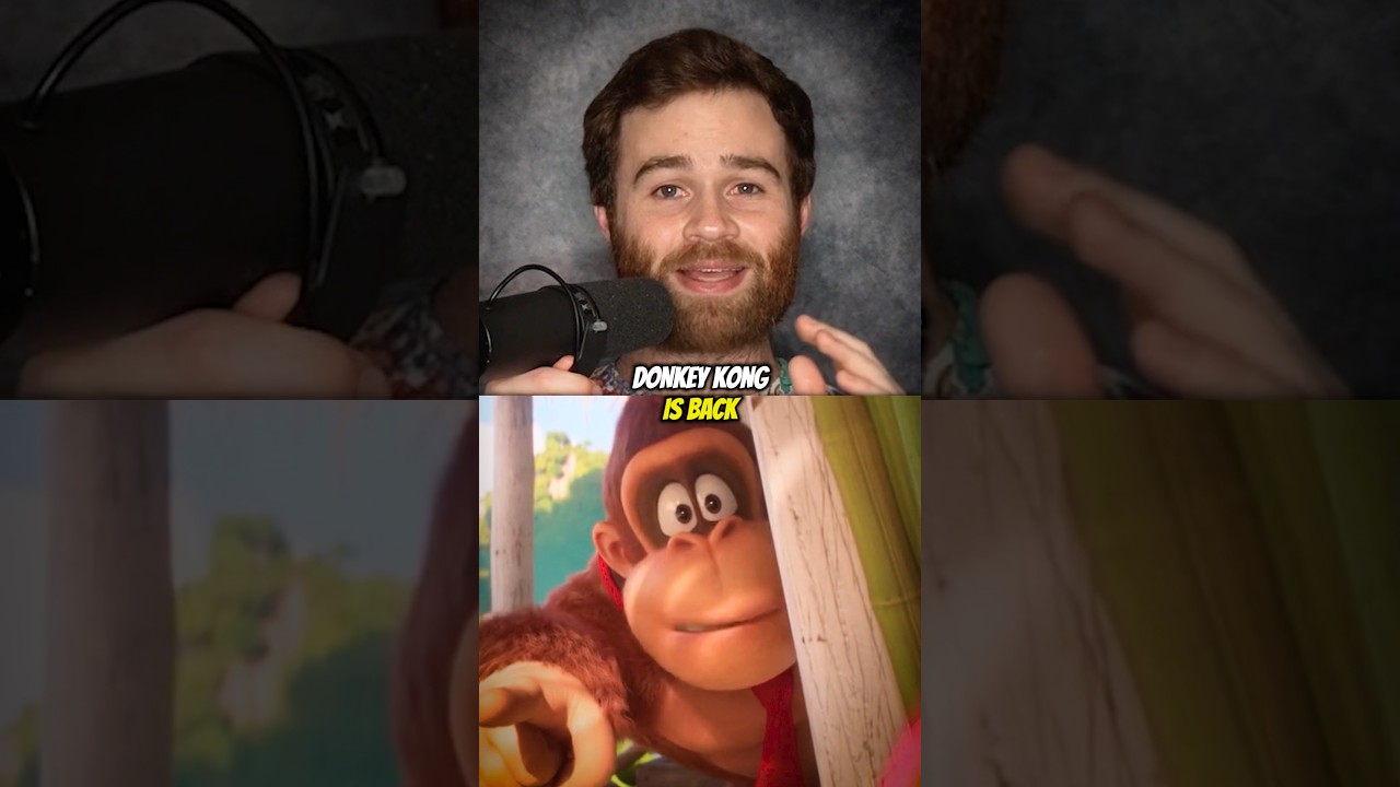 Donkey Kong in The Super Mario Galaxy Movie! #mariomovie #nintendo #dkc #mariobros #supermario