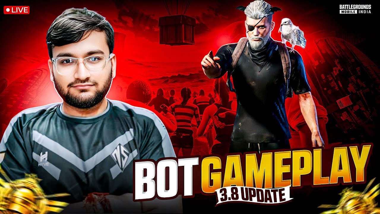 Bot Lobby in BGMI 3.8 Update 😂 | Easy Clutches & Funny Moments | Legal Gamer LIVE