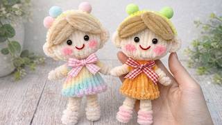 モールで作るお人形 - YouTube