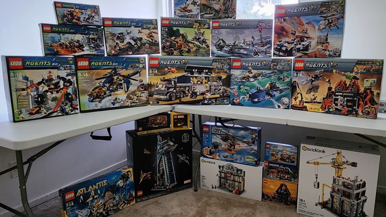 COLOSSAL LEGO Haul! Agents, Atlantis, and More!