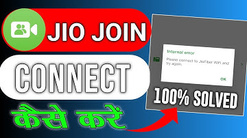 jio join app not working | jio join please connect to jio fiber wifi and try ahain | jio join