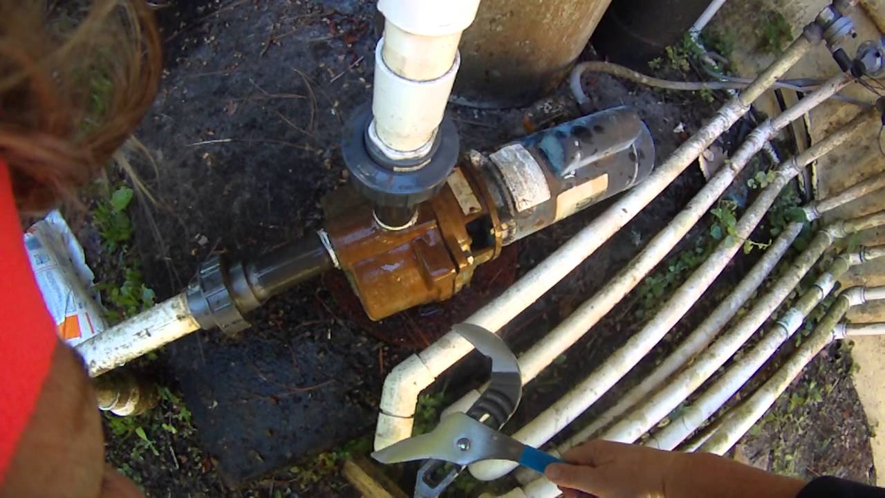 1 Sprinkler or Well Pump blow out repair YouTube