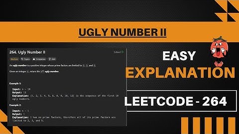 264. Ugly Number || || Leetcode 264 || Hindi || Java || code Wizard