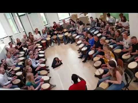Djembe workshop op locatie